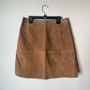 Suede Zara Mini Skirt